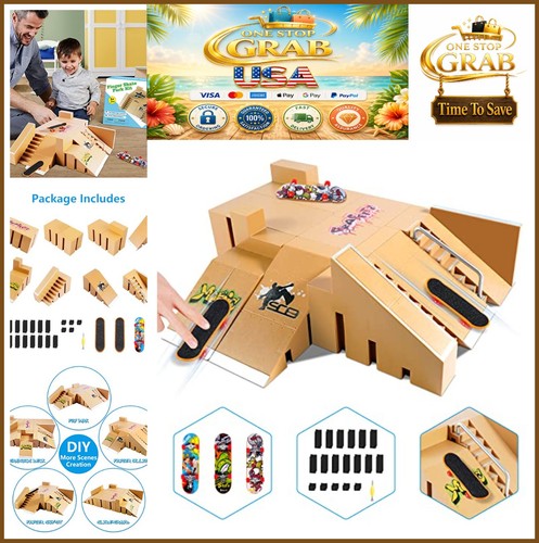 Fingerboard skate park kit - skate,