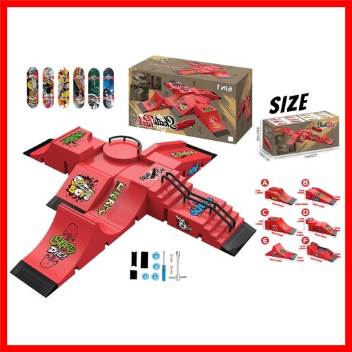 Fingerboard skate park set - park,