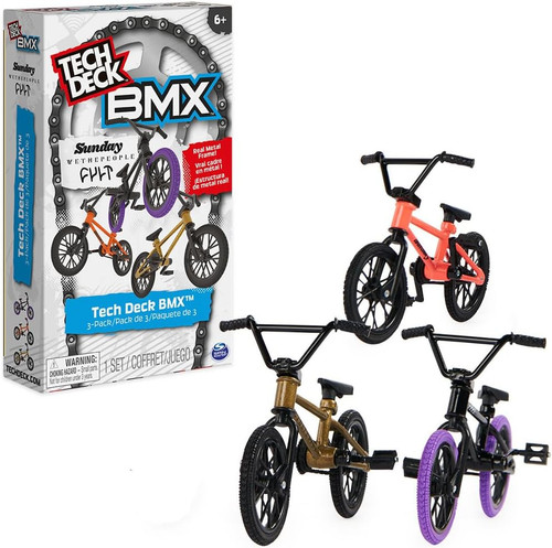 Bmx finger bike pack - bmx, 3-pack