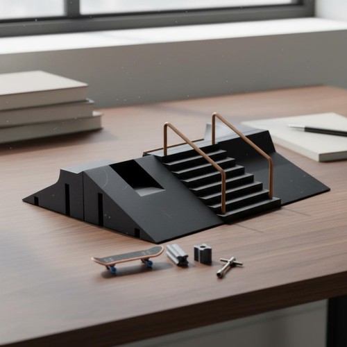 Finger skateboard ramp - in,
