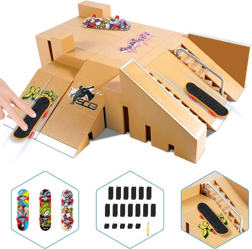 Fingerboard skate park kit - skate, w/