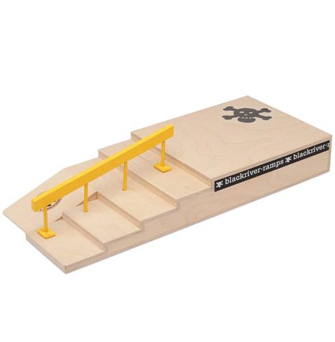 Blackriver stair set - w, rail