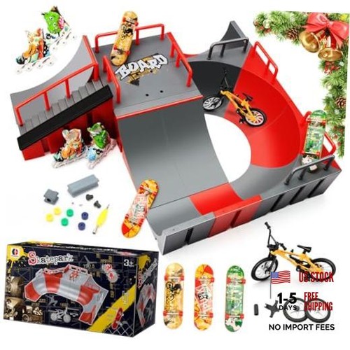 Fingerboard skate park set - skate,