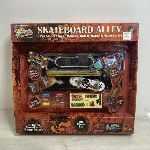 Finger boards skateboard - finger, alley