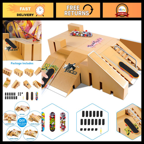 Fingerboard skate park set - park, 3