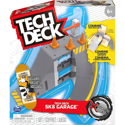 Tech deck connect sk8 - tech, garage