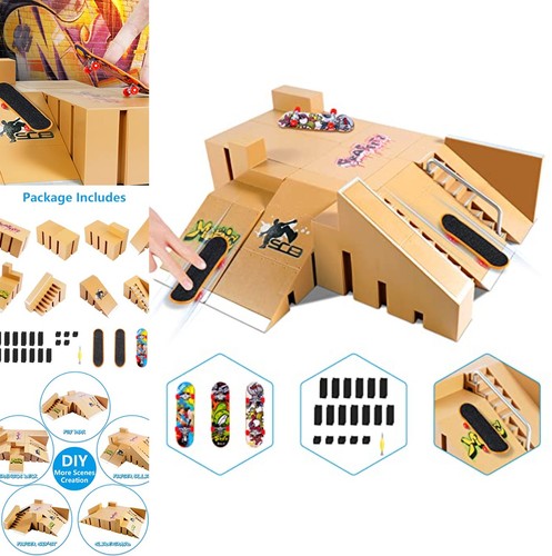 Fingerboard skate park kit - kit, 3