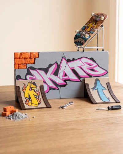 Concrete fingerboard skate - concrete,