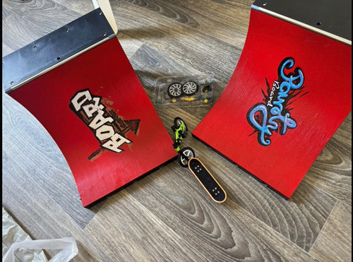 Tech deck fingerboard ramp set - deck,